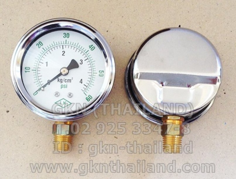 IK PRESSURE GAUGE 0-4 KG/CM2 & 0-60 PSI